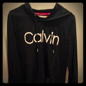Calvin Klein Hooded workout Shirt